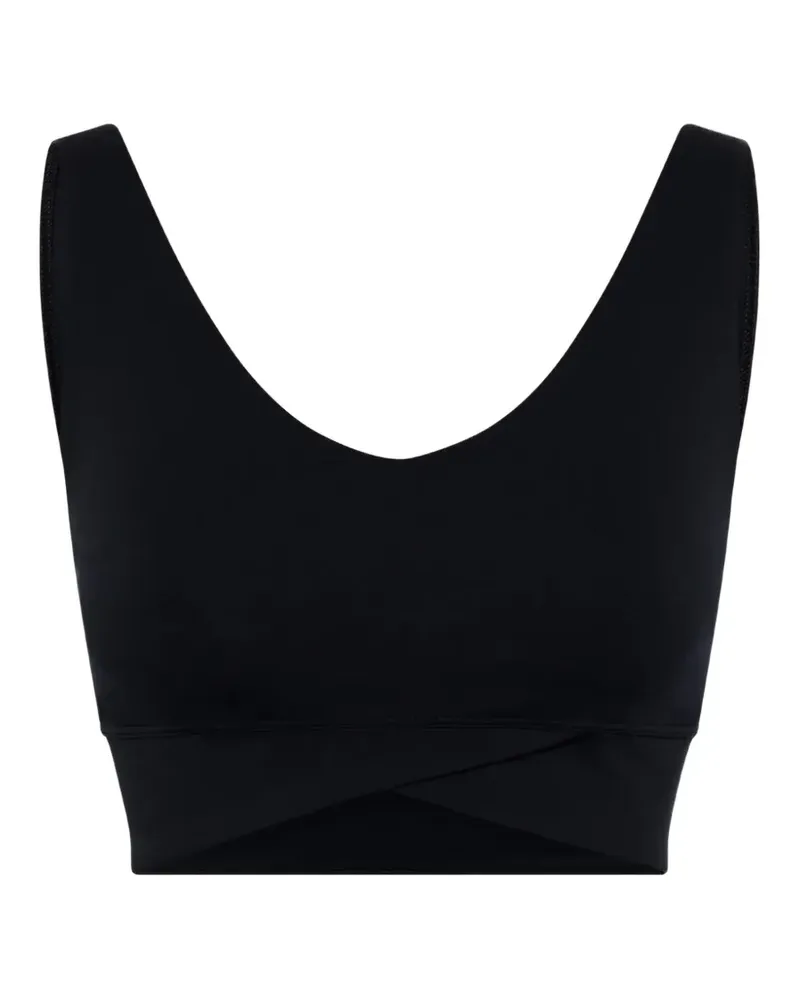 Repetto Crossover Performance Cropped-Top - Schwarz Schwarz