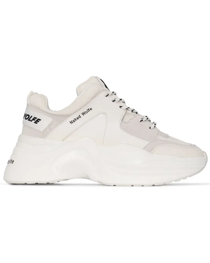 Naked Wolfe Track Sneakers - Weiß Weiß