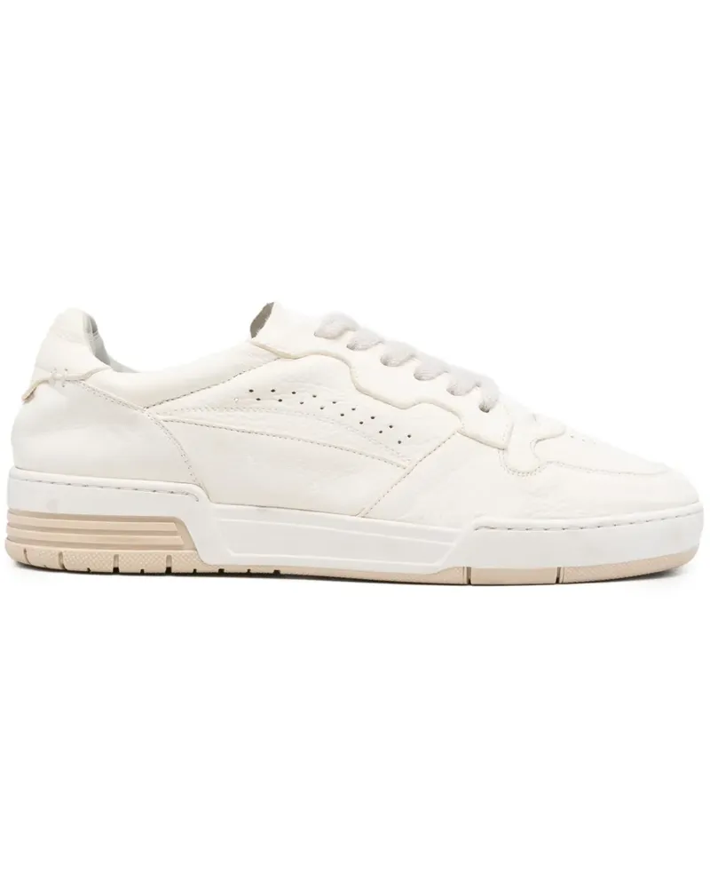 Eleventy Perforierte Sneakers - Weiß Weiß