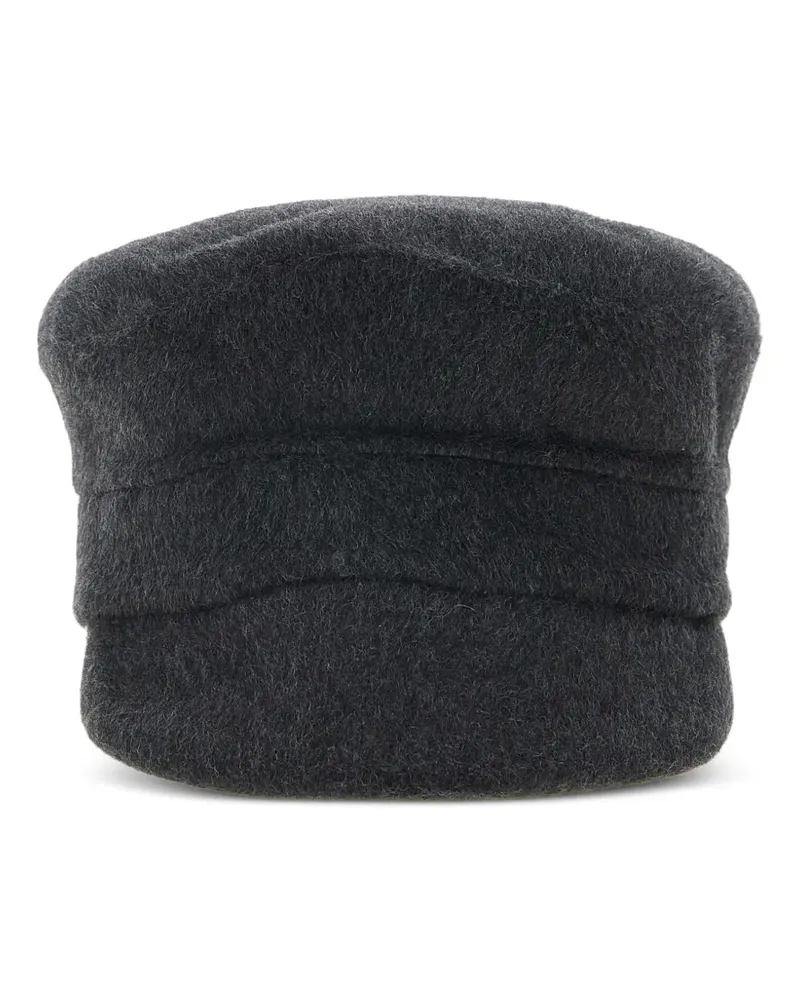 P.A.R.O.S.H. P.A.R.O H. Schiffermütze aus Wollfilz - Grau Grau