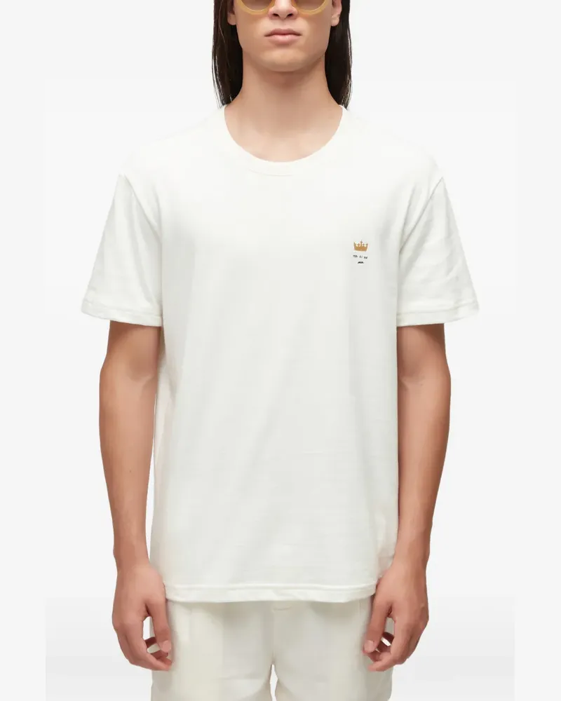 Osklen T-Shirt mit Rundhalsausschnitt - Nude Nude