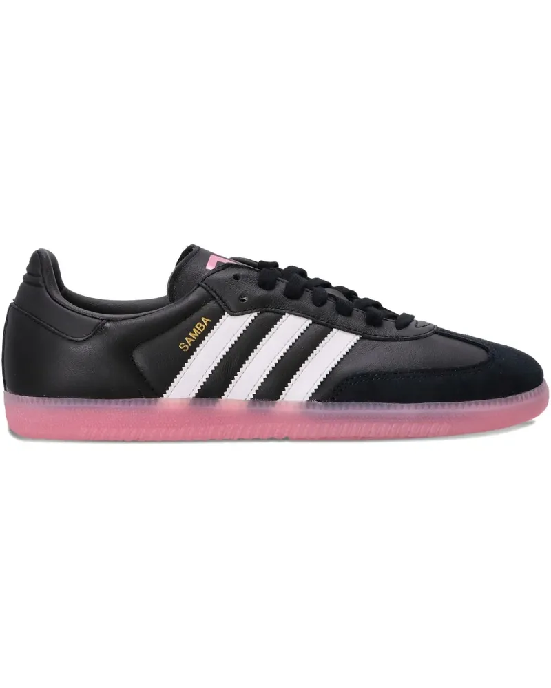 adidas Samba Juventus Sneakers mit Streifen - Schwarz Schwarz