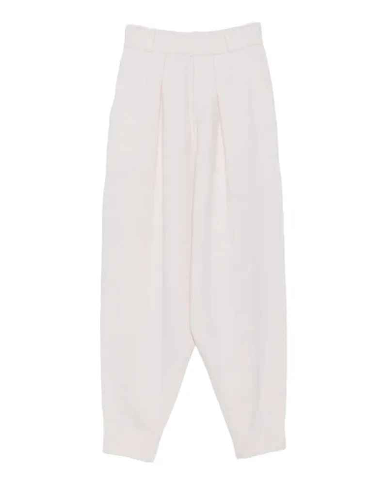 COPERNI Sarouel Hose aus geripptem Strick - Weiß Weiß