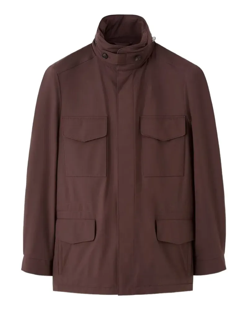 Loro Piana buttoned pocket jacket - Braun Braun