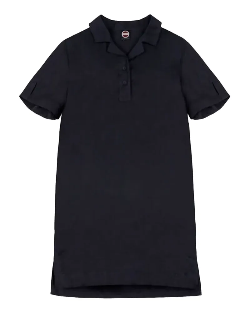 Colmar buttoned mini dress - Schwarz Schwarz