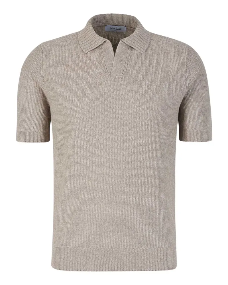 Gran Sasso Skipper Poloshirt - Nude Nude