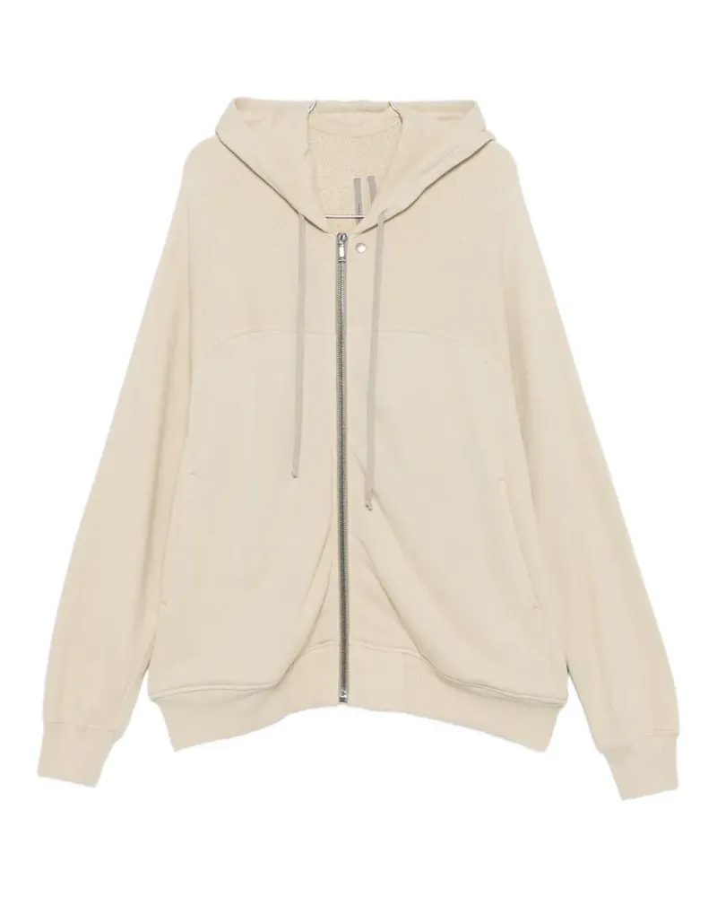 Rick Owens zip-up hoodie - Nude Nude