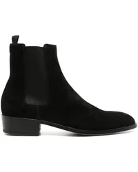 Premiata Chelsea-Boots aus Wildleder 30mm Schwarz