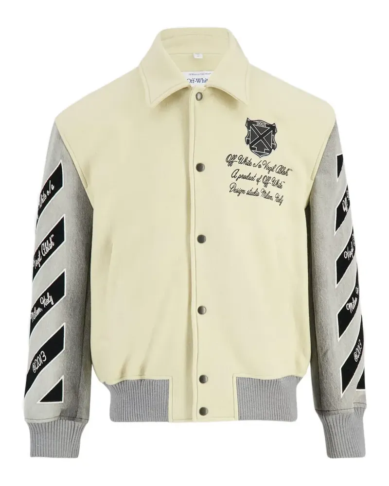 OFF-WHITE buttoned shirt jacket - Nude Nude