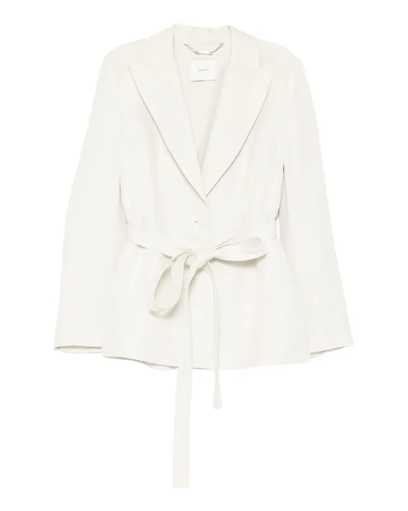 Joseph Vinca Jacke mit Gürtel - Weiß Weiß