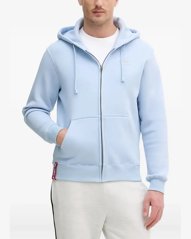 Alpha Industries Alpha Kapuzenjacke - Blau Blau