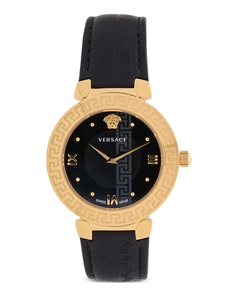Versace Medusa-motif 35mm watch - Schwarz Schwarz