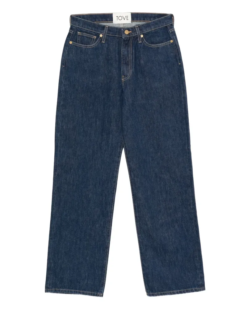 TOVE Sade straight jeans - Blau Blau