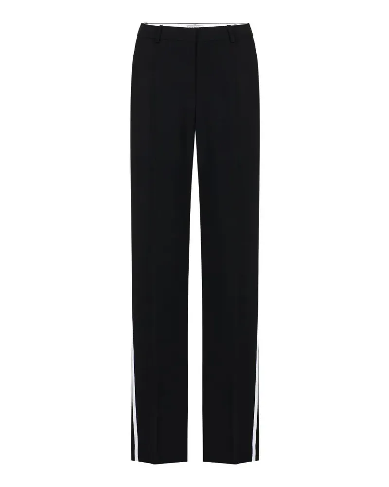 Iceberg Klassische Hose mit Streifen - Schwarz Schwarz