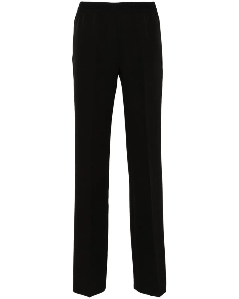 Ermanno Scervino Cady-Hose mit Logo-Bund - Schwarz Schwarz
