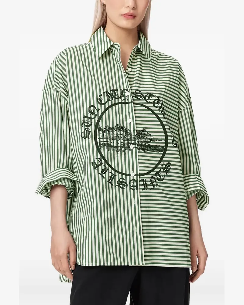 AllSaints Adrianne shirt - Grün Grün