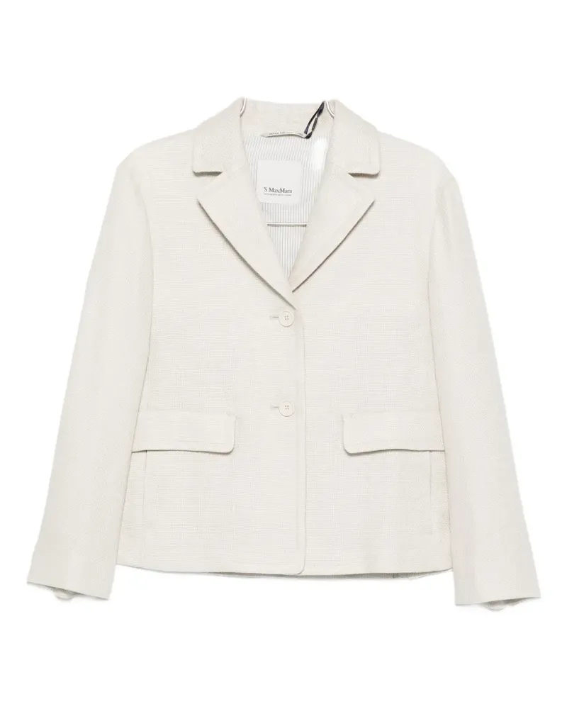 Max Mara flap-pocket blazer - Nude Nude