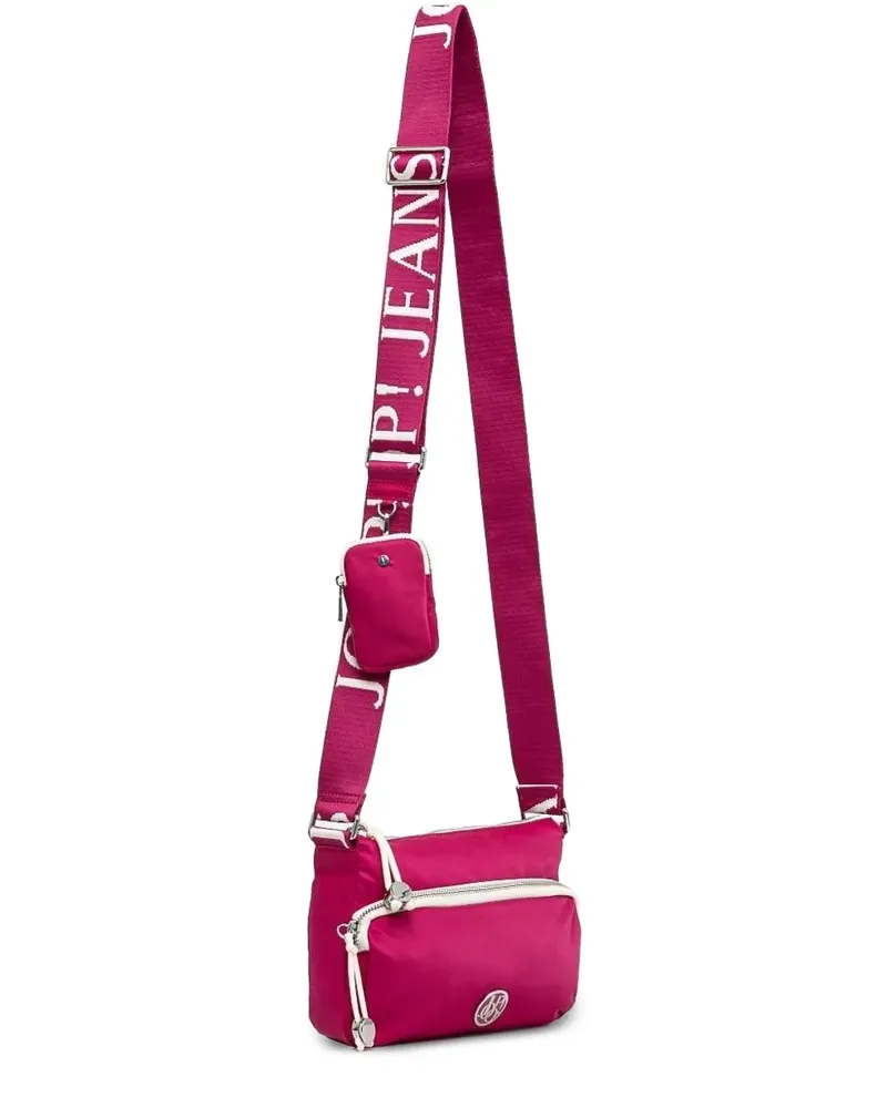JOOP! Jasmina Umhängetasche mit Logo-Riemen - Rosa Rosa