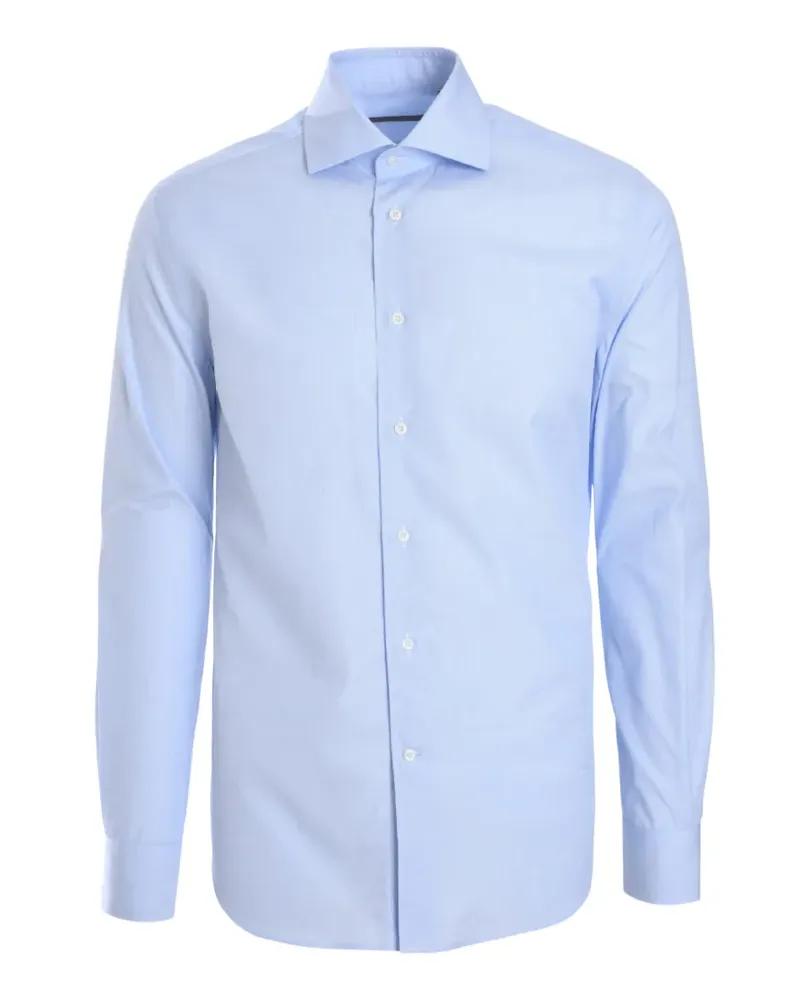 Corneliani long-sleeve buttoned shirt - Blau Blau