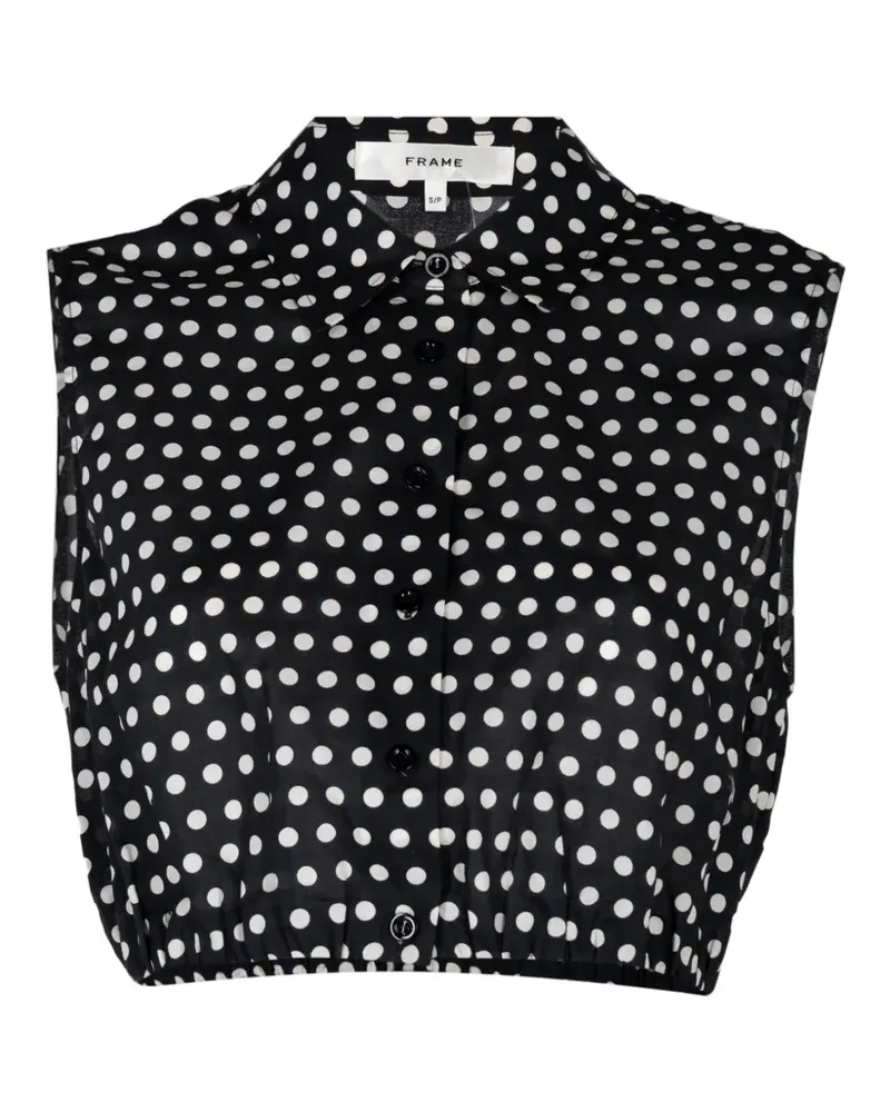 Frame Denim polka-dot shirt - Schwarz Schwarz