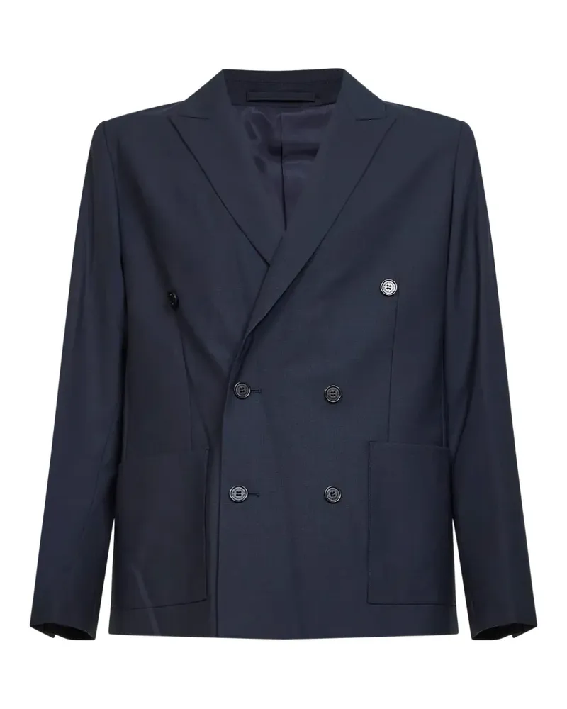 NN 07 Jordin double-breasted blazer - Blau Blau