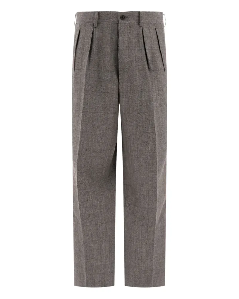 Kaptain Sunshine Hose mit Falten - Grau Grau