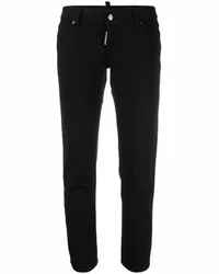 Dsquared2 Klassische Cropped-Hose Schwarz