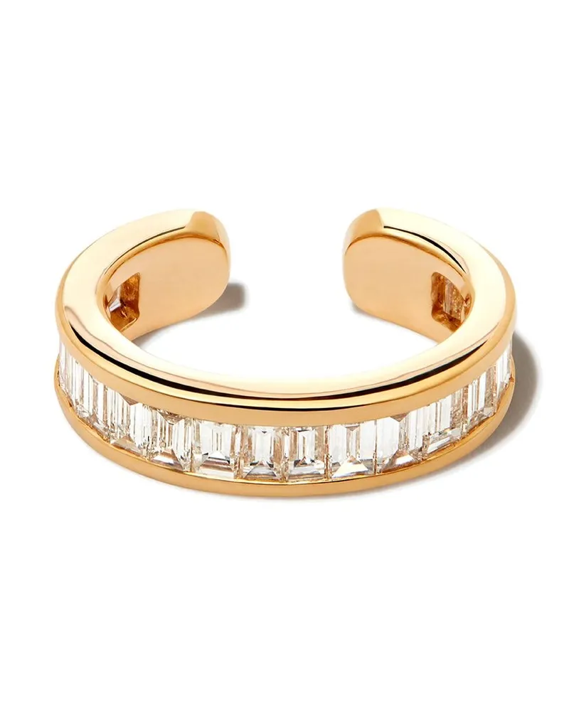 ANITA KO 18kt Ear Cuff aus Gelbgold mit Diamanten