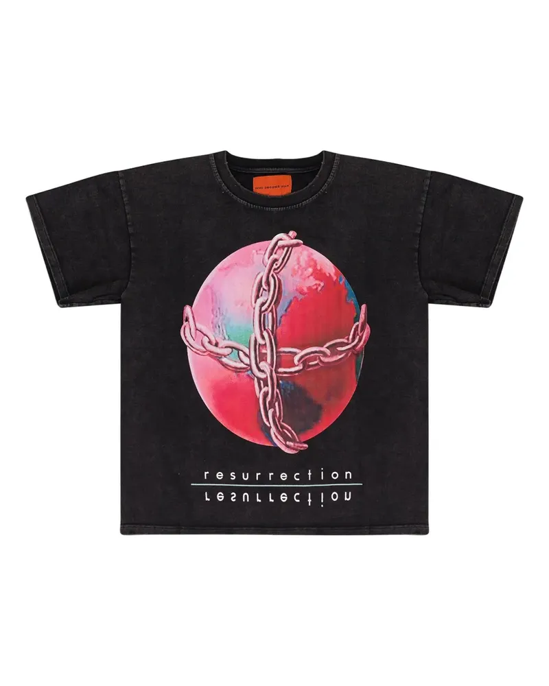 WHO DECIDES WAR Resurrection T-Shirt - Schwarz Schwarz