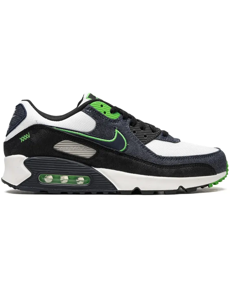Nike Air Max 90 Scream Green Sneakers - Schwarz Schwarz