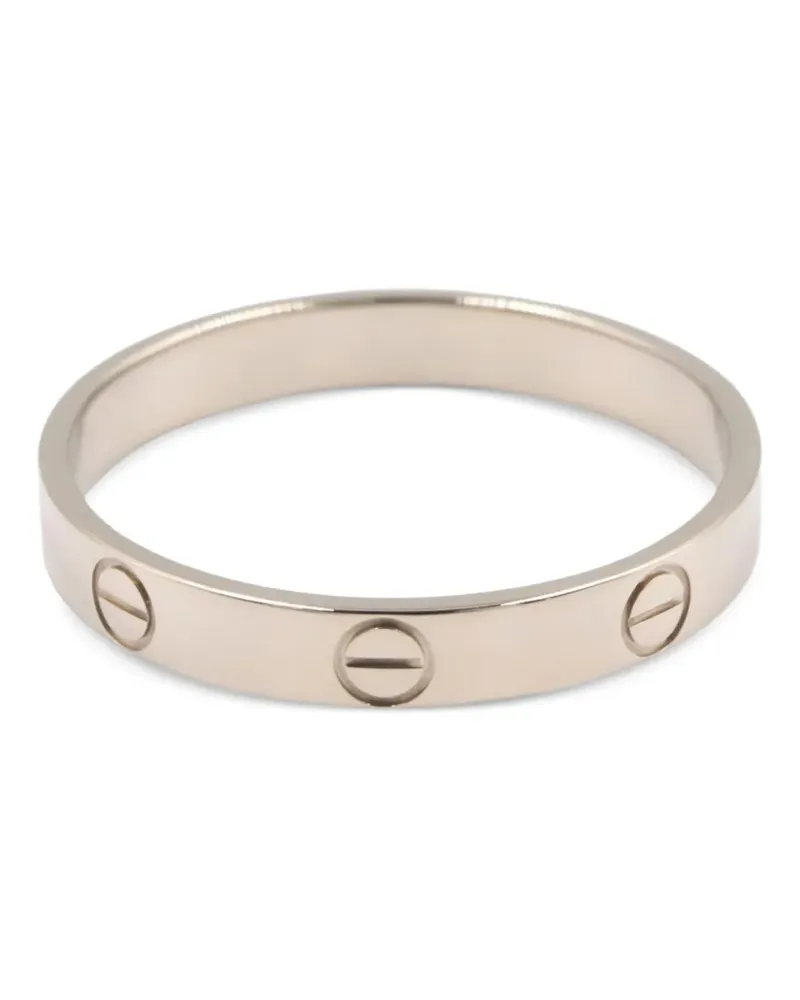 Cartier 2010s mini Love Ring - Silber Silber