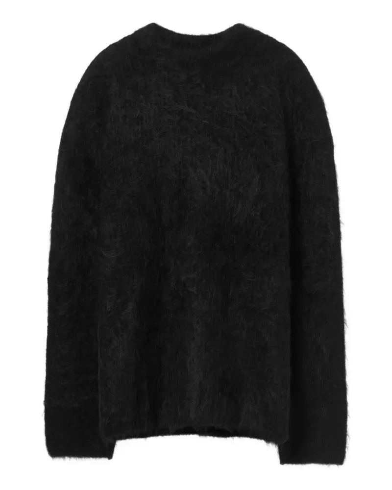 Séfr Haru Pullover aus gebürstetem Strick - Schwarz Schwarz
