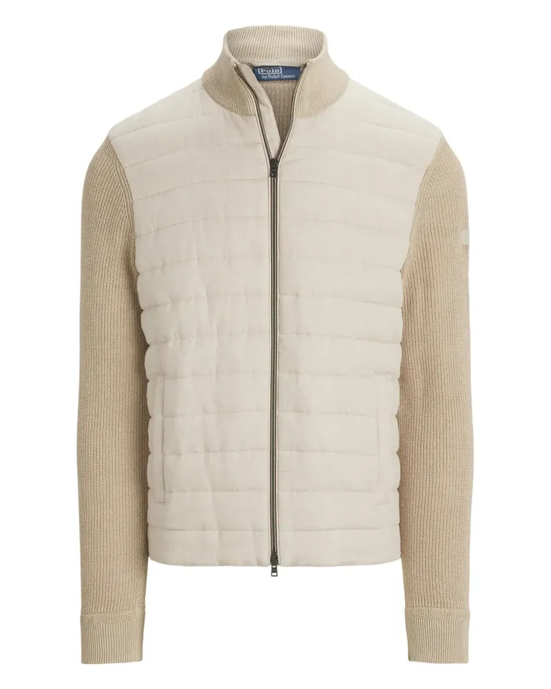 Ralph Lauren Jacke mit Logo-Patch - Nude Nude