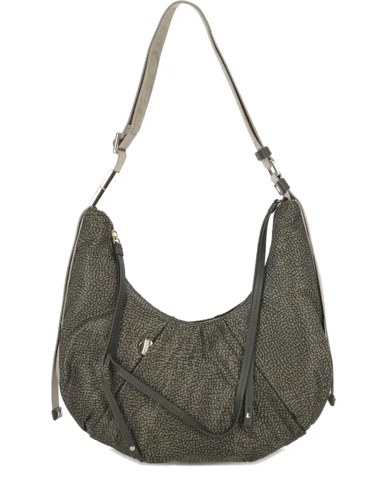 Borbonese small zip-fastening shoulder bag - Grau Grau