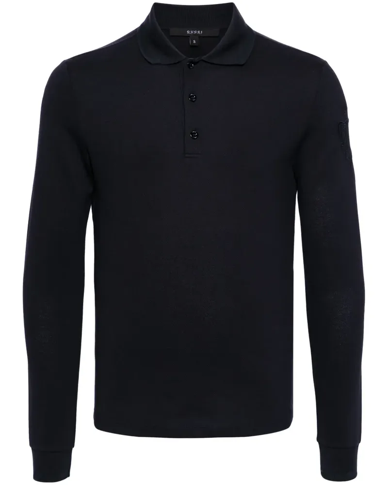 Gucci Poloshirt aus Baumwollgemisch - Blau Blau