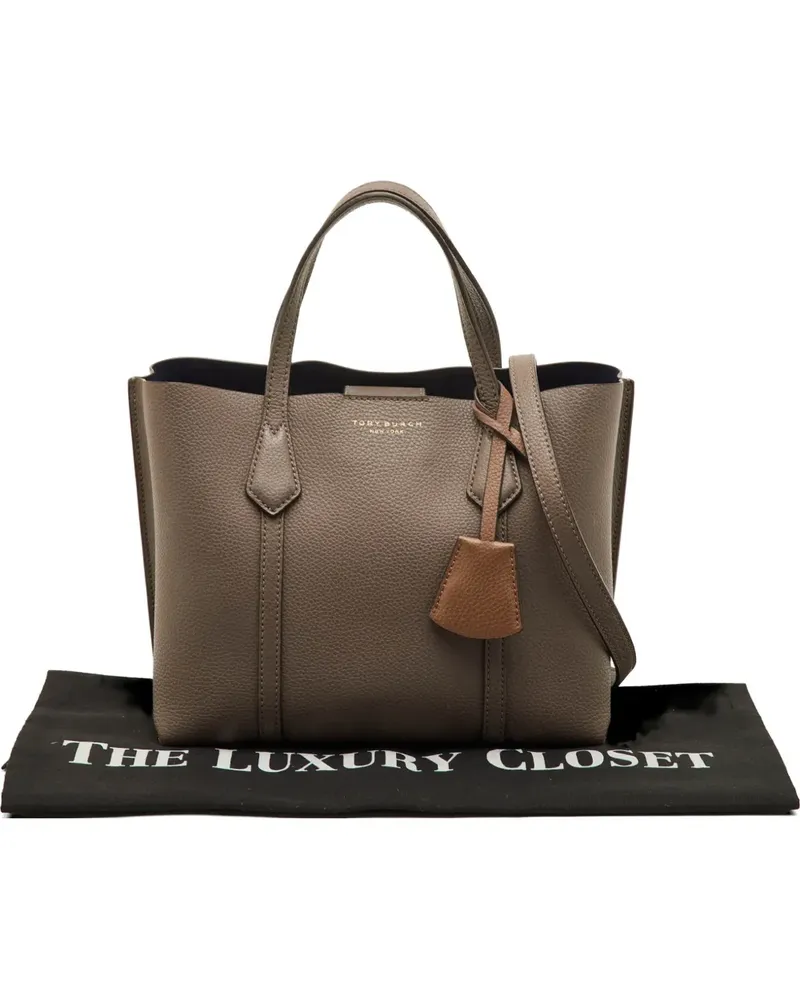 Tory Burch Perry small leather tote bag - Braun Braun