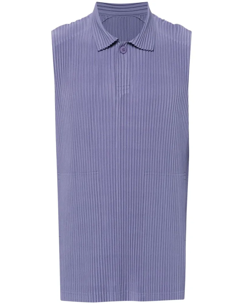 Issey Miyake MC July Poloshirt - Violett Violett
