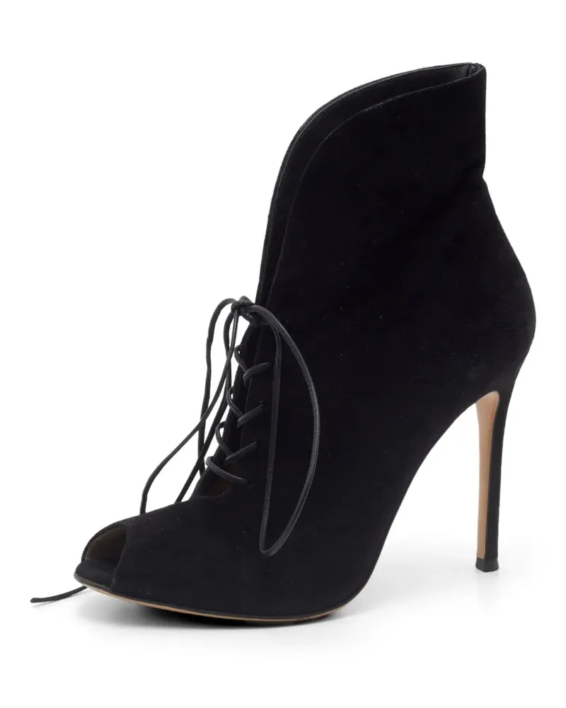Gianvito Rossi Jane Stiefeletten mit Absatz - Schwarz Schwarz