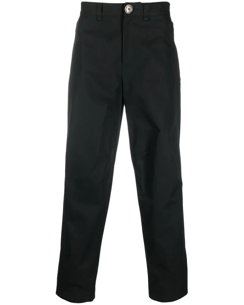 Lanvin Hose mit geradem Bein - Schwarz Schwarz