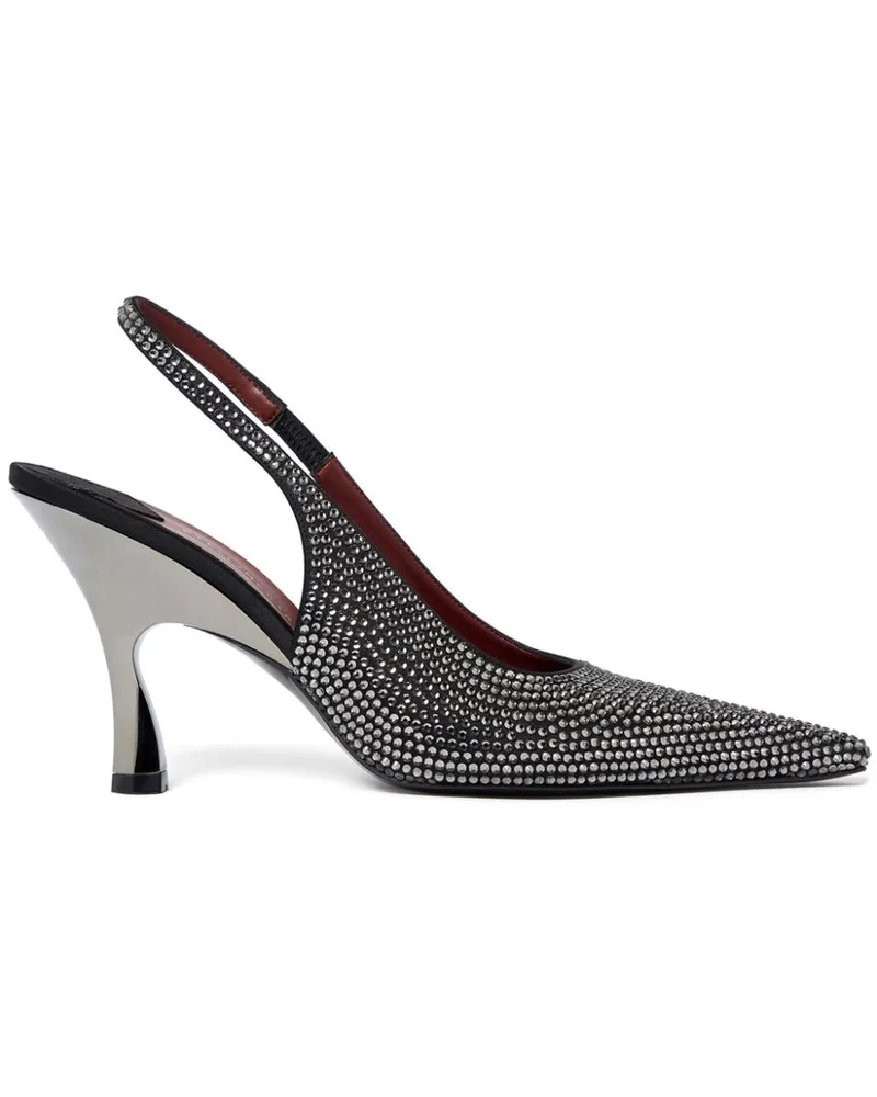 Stella McCartney Elsa Pumps mit Slingback-Riemen 90mm Schwarz