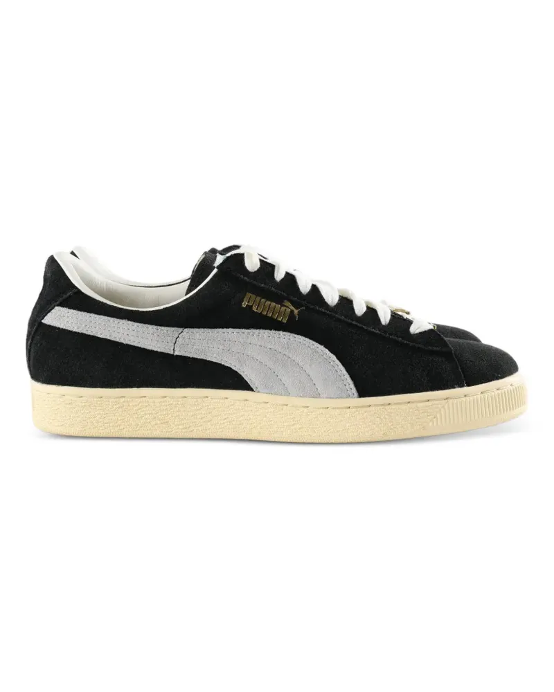 Puma Sneakers aus Wildleder mit Logo-Print - Schwarz Schwarz