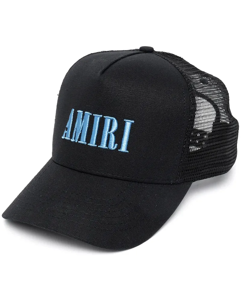 Amiri Baseballkappe mit Logo-Stickerei - Schwarz Schwarz