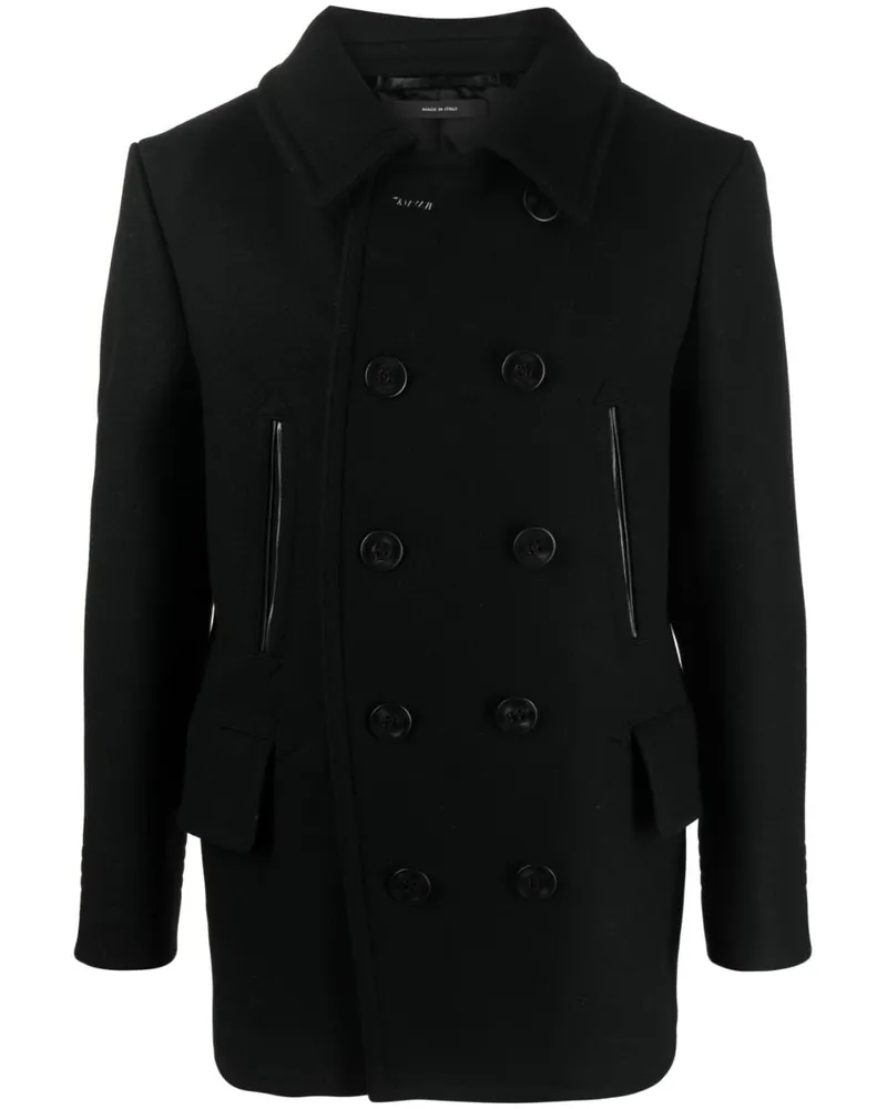 Tom Ford Melton Cabanjacke - Schwarz Schwarz
