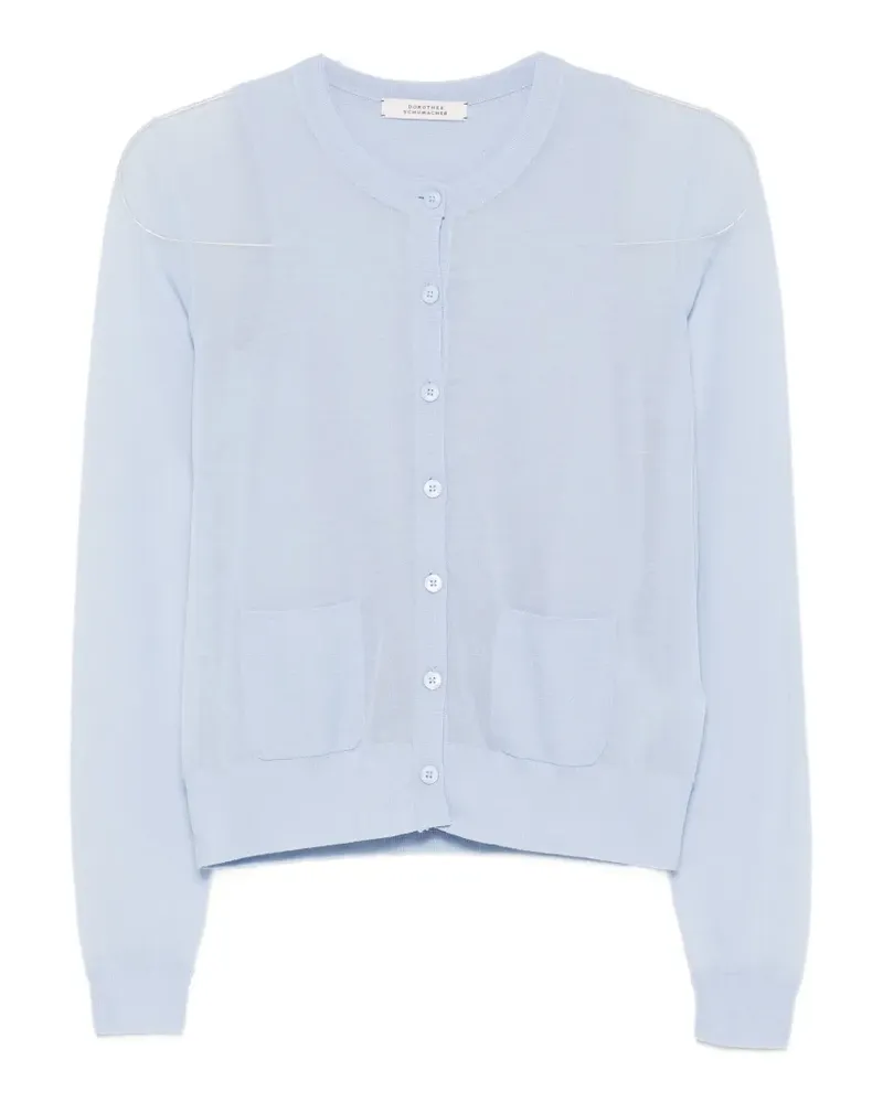Dorothee Schumacher Set aus Cardigan und Oberteil - Blau Blau