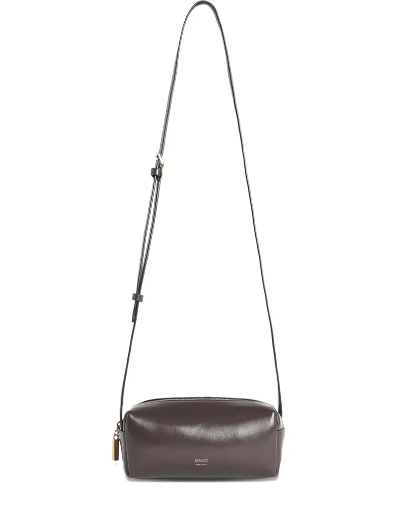 KHAITE mini adjustable-strap cross-body bag - Braun Braun