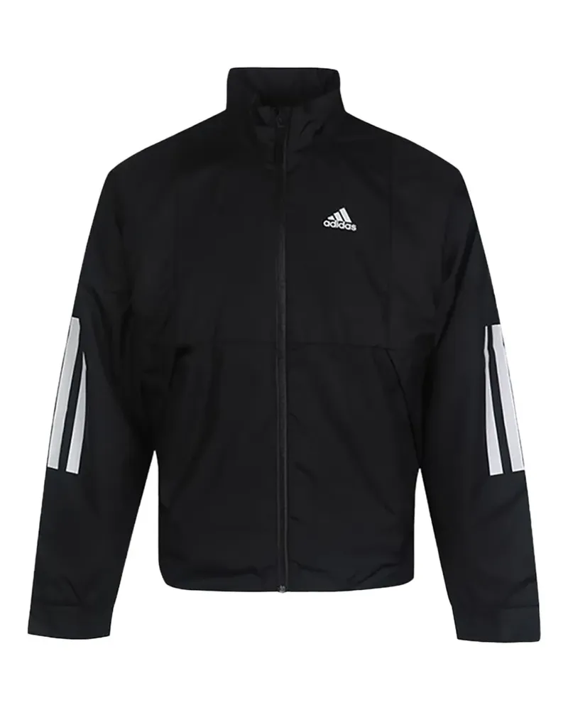 adidas Leichte Jacke mit Stehkragen - Schwarz Schwarz