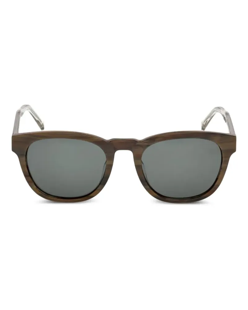 Timberland polarized square-frame sunglasses - Braun Braun