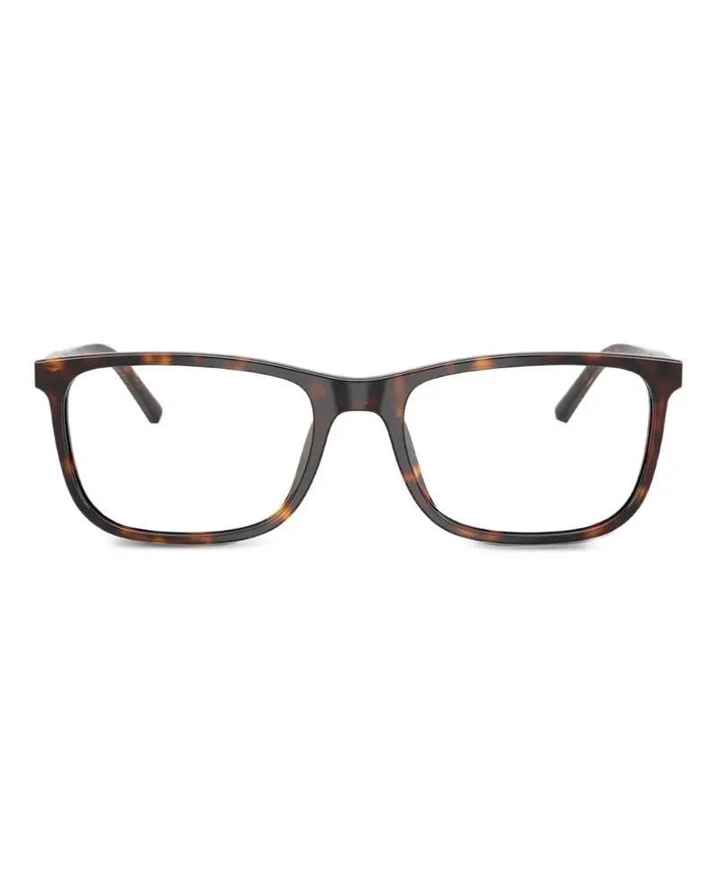 Dolce & Gabbana Brille mit eckigem Gestell - Braun Braun