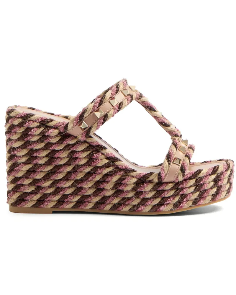 Valentino Garavani Rockstud Sandalen 90mm - Nude Nude