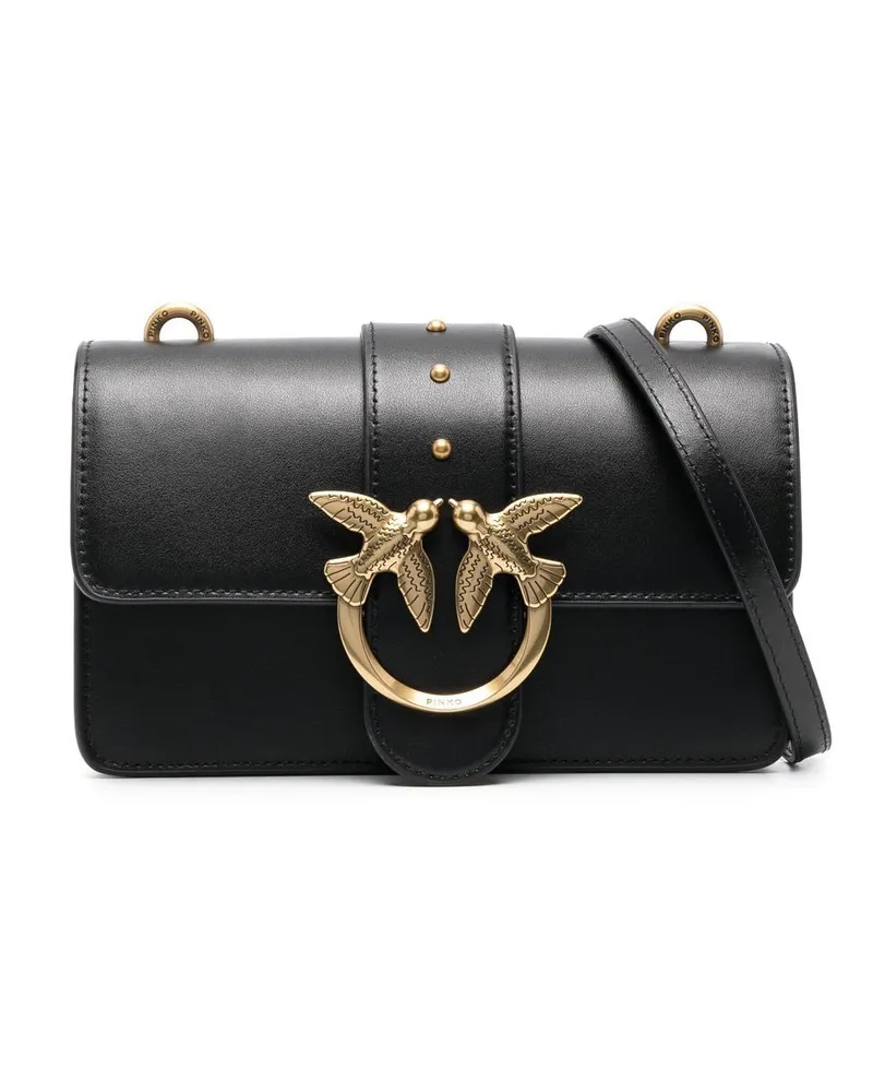 Pinko Mini Love Icon Umhängetasche - Schwarz Schwarz